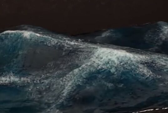 Mar agitado…