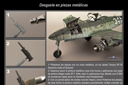 Desgastes sobre armamento aéreo