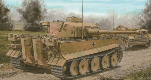 Tiger I Operación Ochsenkopf 1943