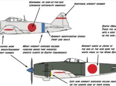 Carta de colores Japanese aircraft