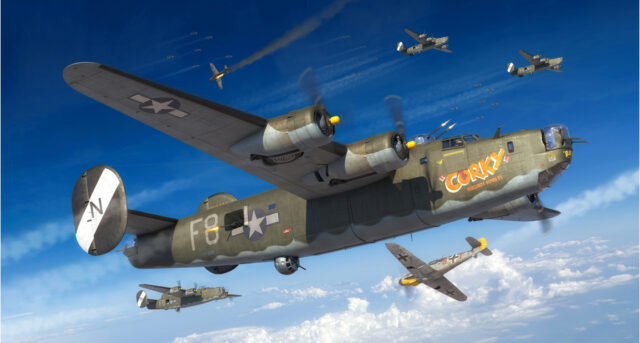 Construcción B-24 H Liberator