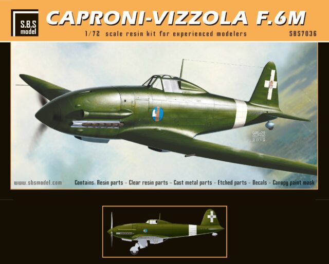 Caproni-Vizzola F.6M full resin kit