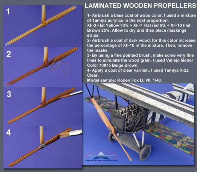 ¿Cómo lograr propelas de madera?