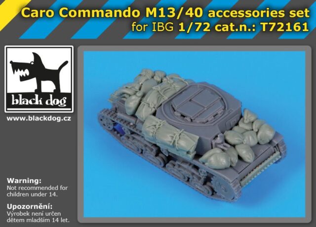 Accesorios 1/72 para serie M13/40
