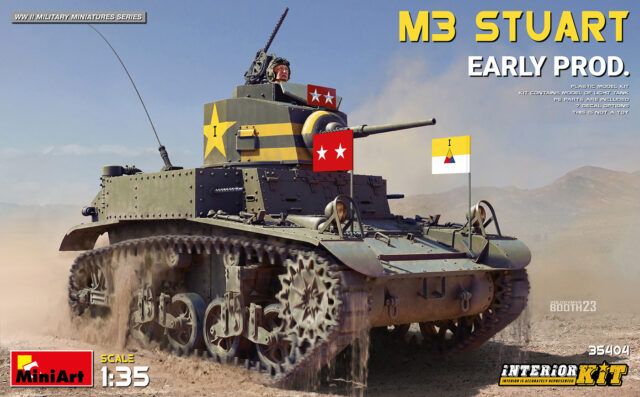 M3 Stuart producción inicial