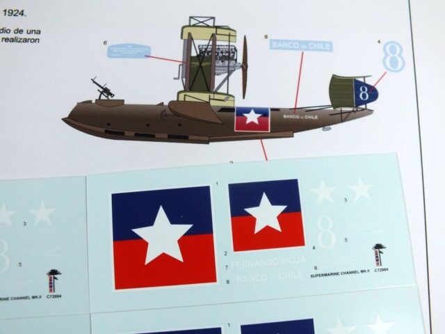 Calcomanías Supermarine Channel