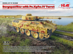 Panzer V BergePanther con torre Pz.Kpfw IV
