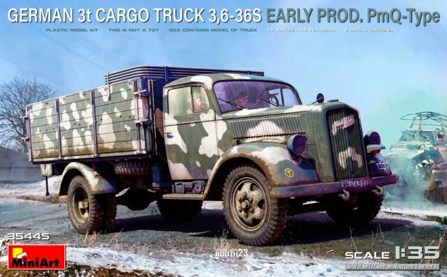 Opel Blitz 3t Cargo Truck 3,6-36S PmQ-Type