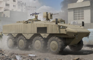 IDF Eitan Wheeled APC