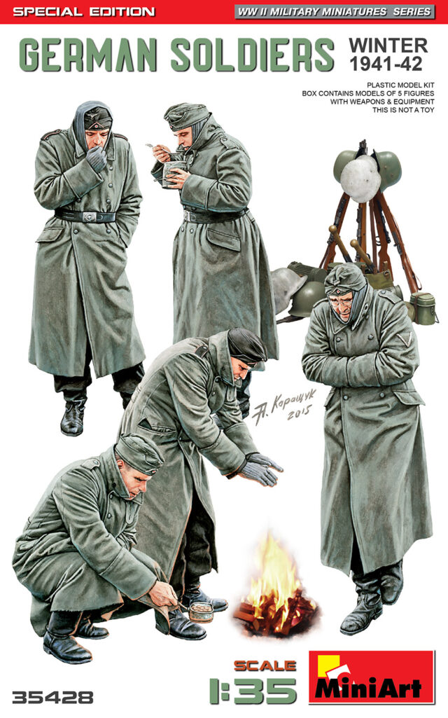 German soldiers Solomaquetas Miniart