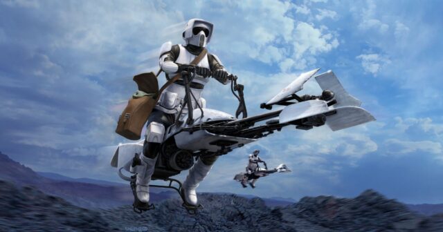 Speeder Bike Mandalorian