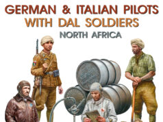 Pilotos alemanes, italianos y Legión árabe