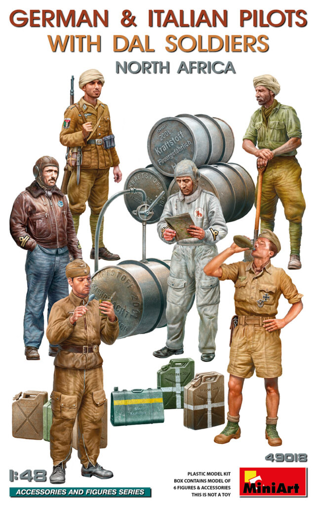 Pilotos alemanes, italianos y Legión árabe
