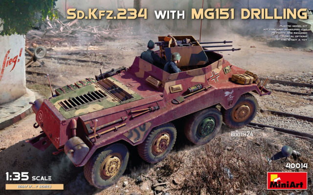 Sd.Kfz.234 con MG151 DRILLING