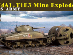 Sherman M4 A1 con mine exploder