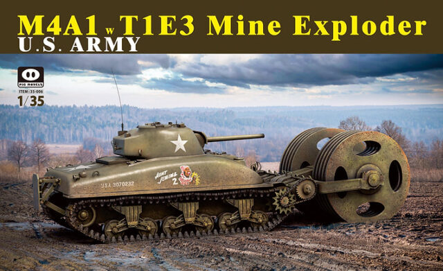 Sherman M4 A1 con mine exploder