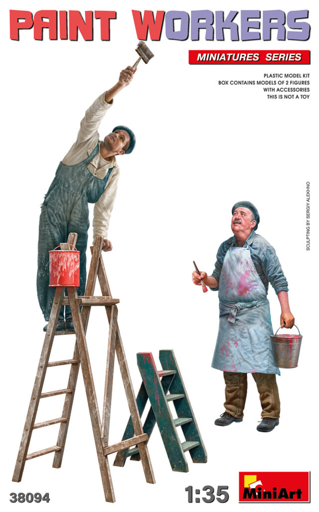 Set de figuras pintores