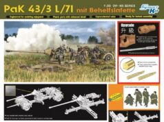 1/35 PaK 43/3 L/71 mit Behelfslafette