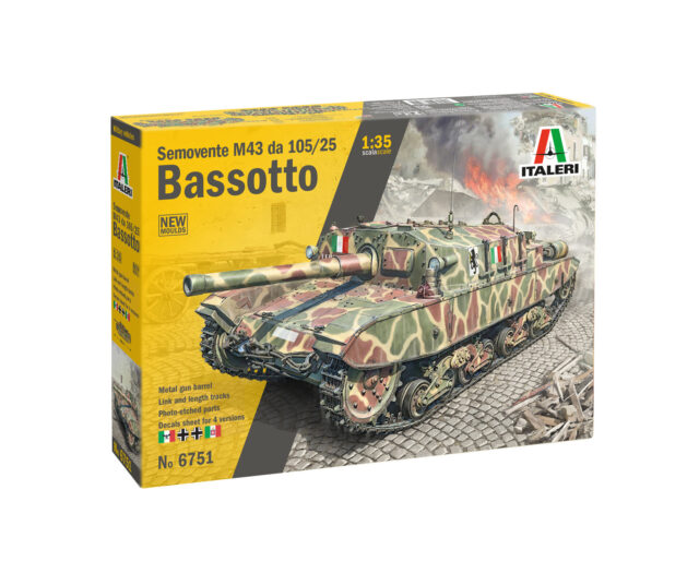 SEMOVENTE M43 DA 105/25 BASSOTTO