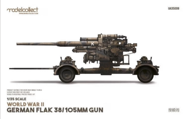 FlaK 38 105 mm.