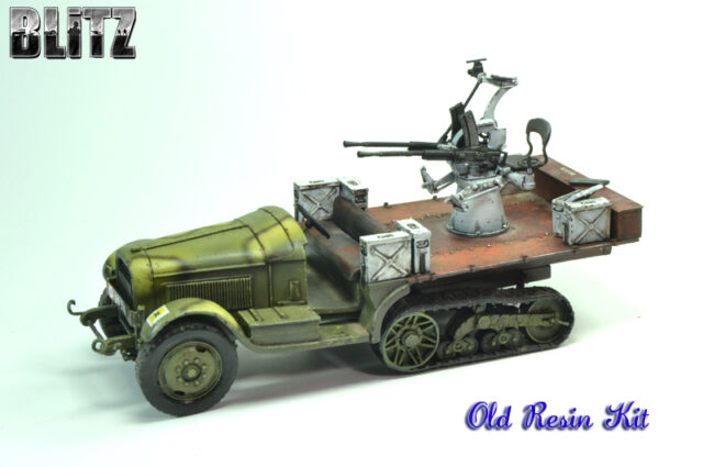 Hotchkiss 13.2 mm sobre Citroen Kegresse