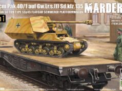 Marder I en plataforma