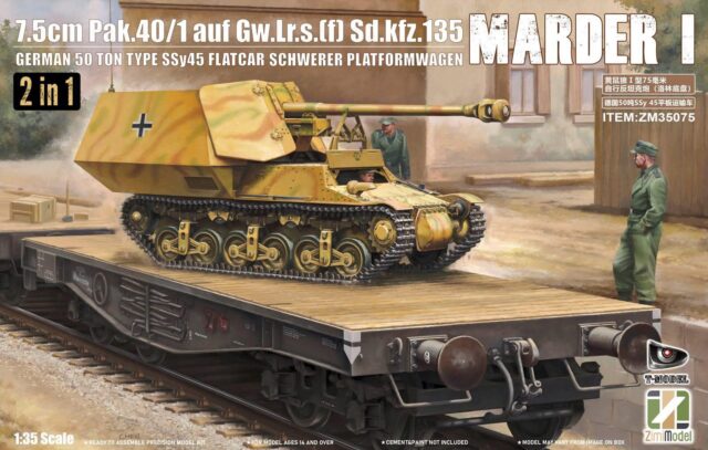 Marder I en plataforma