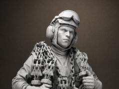 Busto tripulación US Navy