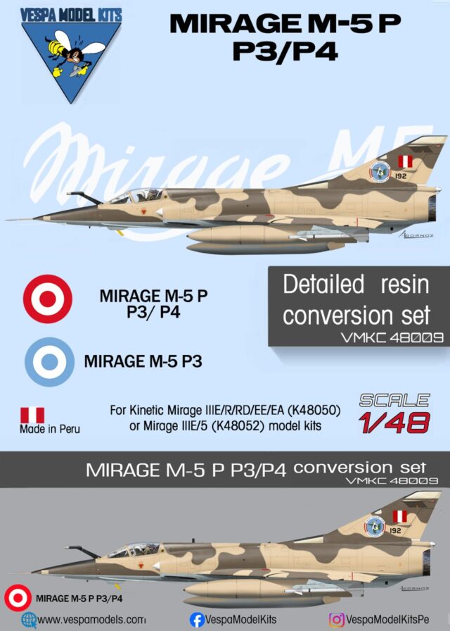 Conversión Mirage 5P P3/p4