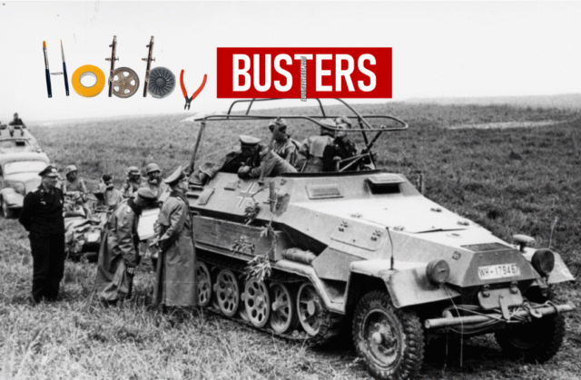 Panel instrumentos del Sd.Kfz 251