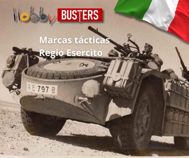 Marcas tácticas vehículos italianos