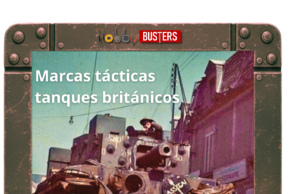 HOBBYBUSTERS: Marcas tácticas tanques ingleses