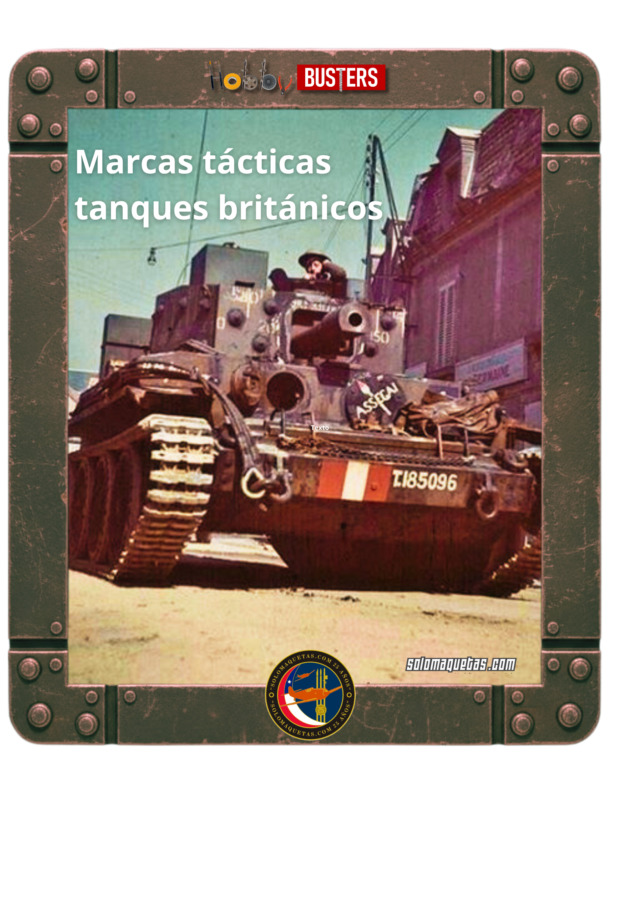 Marcas tácticas tanques ingleses
