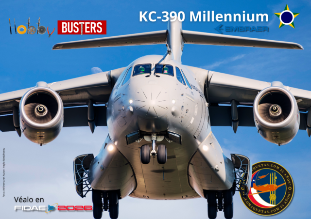 KC-390 en Fidae 2026