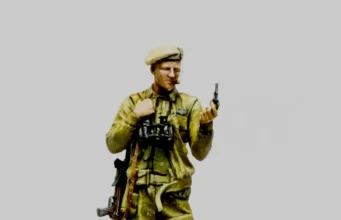 Anders Lassen Figura en escala 1/35 de RPModels representando a Anders Lassen