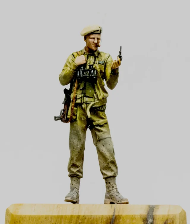 Anders Lassen Figura en escala 1/35 de RPModels representando a Anders Lassen