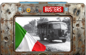 Camiones italianos durante la 2GM