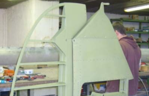 Recrear el efecto de tela en aeronaves a escala Timón de Me-109