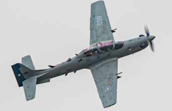 A-29: colores FS esquema baja visibilidad A-29B en vuelo