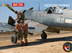 Técnicas de desconchones (II) Aspecto de un Corsair condesgastes
