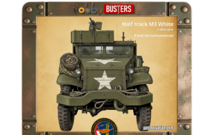 M3 Semioruga: panel instrumentos M3 halftrack portada
