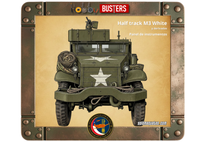 M3 Semioruga: panel instrumentos M3 halftrack portada