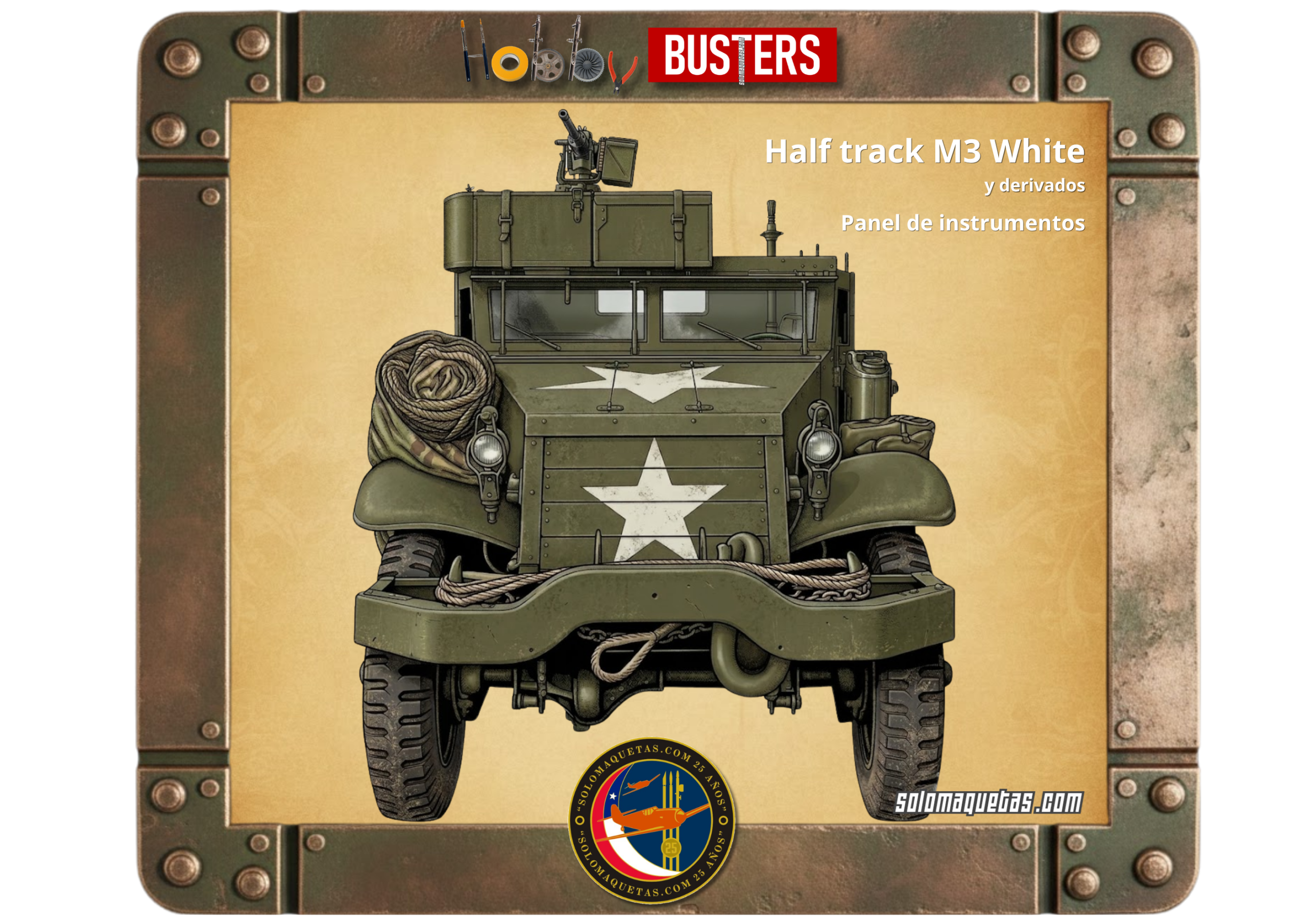 M3 Halftrack portada Solomaquetas M3 halftrack portada