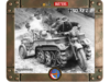 Sd.Kfz 2 Kleines Kettenkrad: una rara combinación Kettenkrad lidiando con pendiente fuerte y cargado