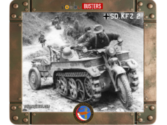 Sd.Kfz 2 Kleines Kettenkrad: una rara combinación Kettenkrad lidiando con pendiente fuerte y cargado
