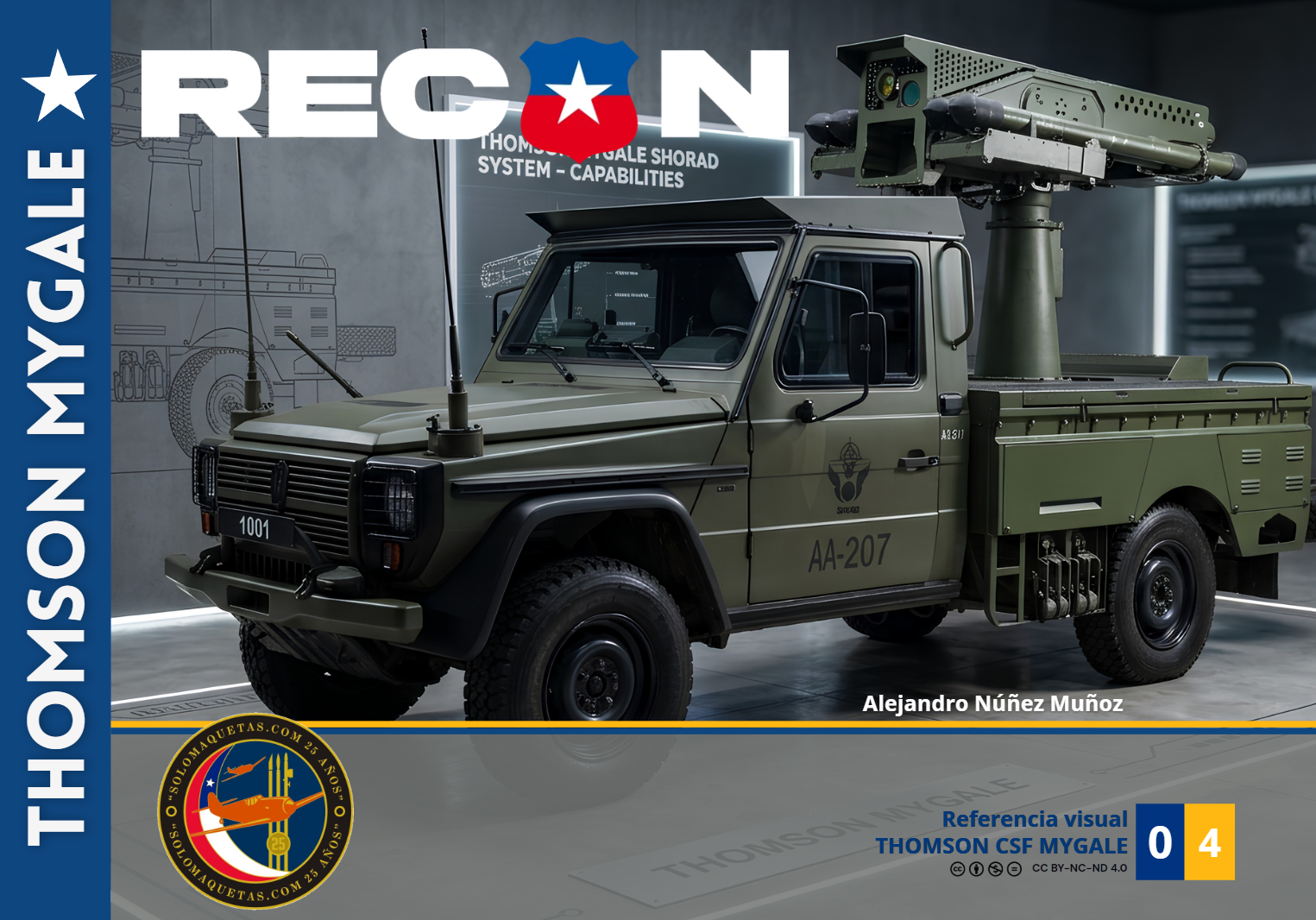 RECON 04 Thomson Mygale sistema antiaéreo de corto alcance