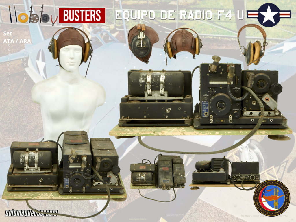 Equipos de comunicaciones Vought Corsair
