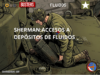 Efectos sobre tapas de acceso Sherman Donde va el lubricante, el agua y el combustible