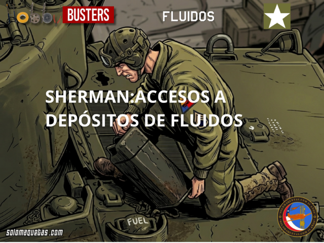 Efectos sobre tapas de acceso Sherman Donde va el lubricante, el agua y el combustible