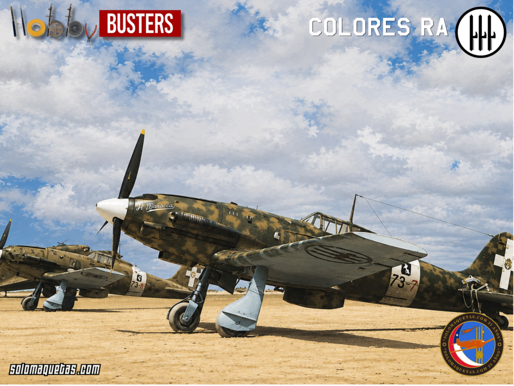 Il Baracca, uno de los esquemas más emblemáticos de la aviación italiana en el norte de África